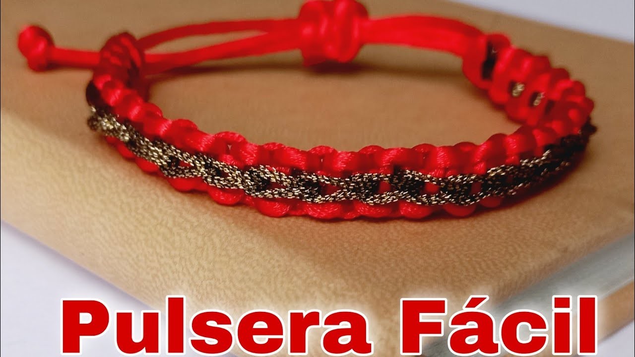 Macrame. Diy Pulsera Fácil de hacer.Easy  Bracelet❤????