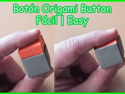 ▷ Botón de Origami | Papiroflexia FÁCIL✅