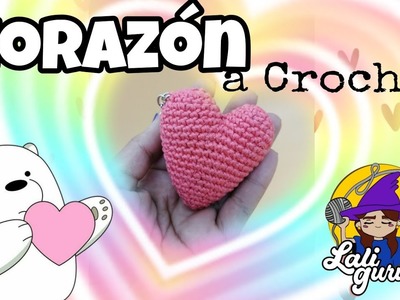 Corazón fácil a crochet ganchillo