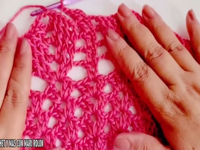 ???? Descubre Hermosa Blusa & Bata & Vestido a crochet paso a paso  "TUTORIAL COMPLETO" | Mari Rolon