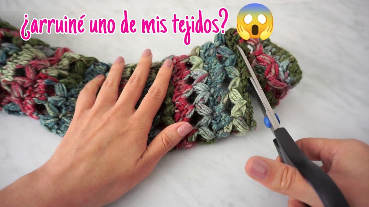 ????¿puedo cortar mis proyectos a crochet? ✂️
