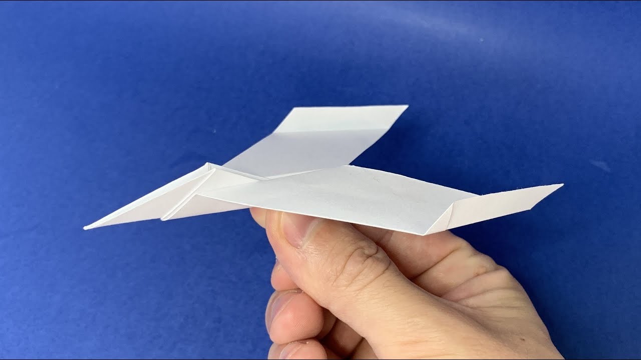 Avión de Origami | Cómo hacer un Avión de Papel que vuele lejos