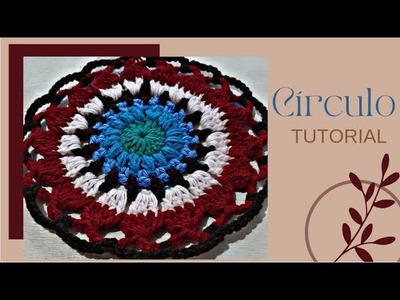 Círculo a Crochet- Tutorial paso a paso