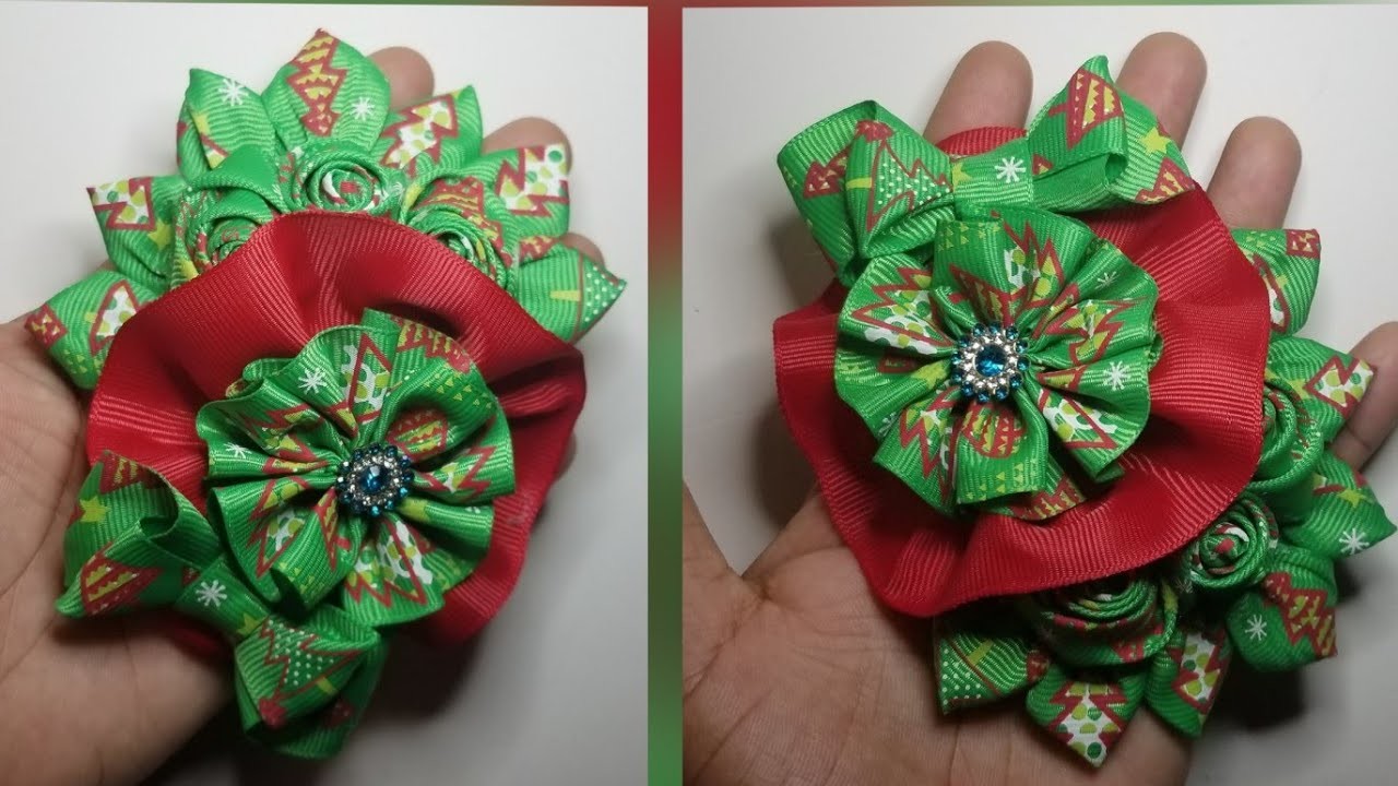 Como hacer un lazos elegante para tu princesa paso a paso. v.#75