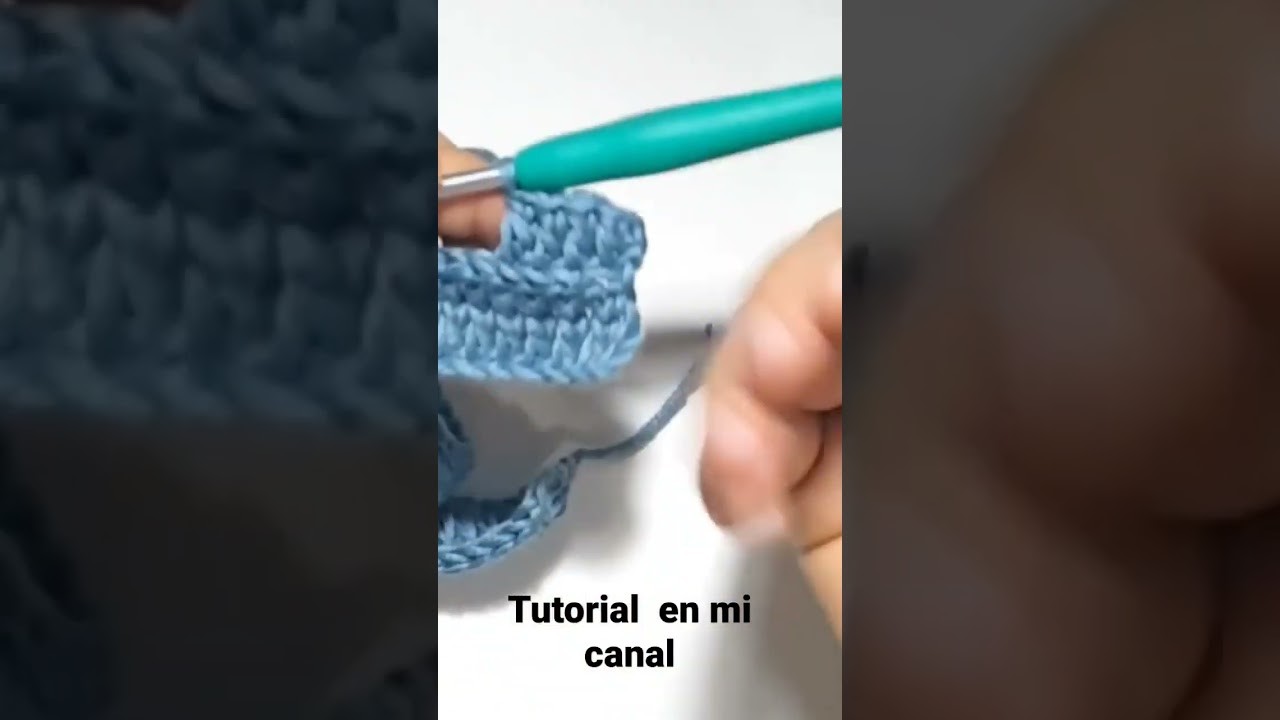 Mini tutorial de blusa tejida a crochet ????