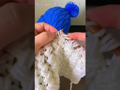 Mira este punto lindo.aprender puntos facil #tejer #tejercrochet