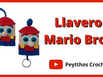 [Técnica TAPESTRY] llavero MARIO BROS.sub????????????????.peytthos crochet
