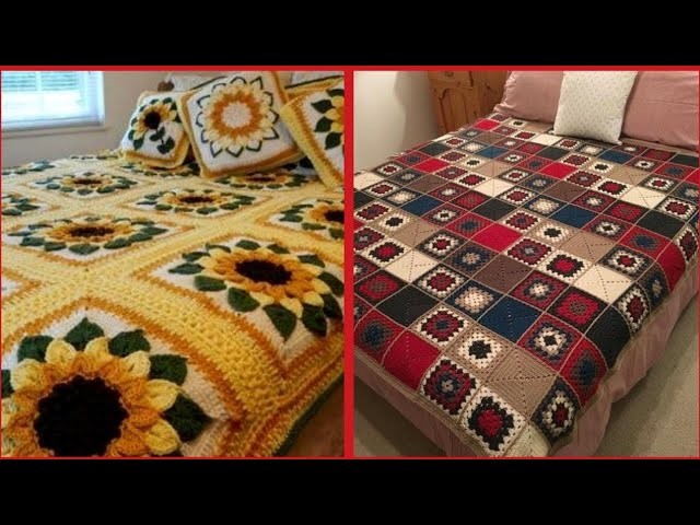 Ideas de patrones de sábanas de ganchillo.Patrones de diseños de ganchillo para sábanas
