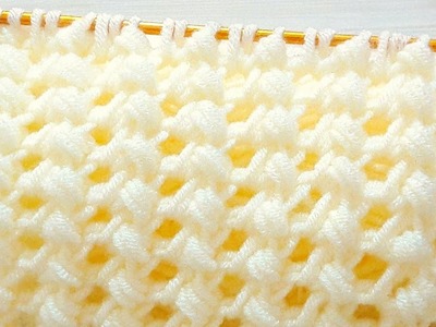 Increíble!???????? Ganchillo tunecino muy hermoso. Ganchillo fácil para principiantes - Crochet tutorial