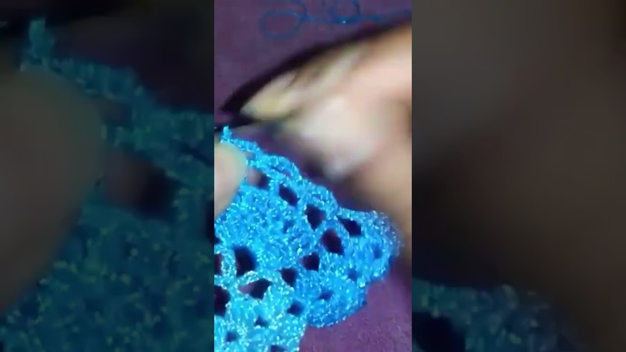 Tejer onditas con cadenetas con ganchillo