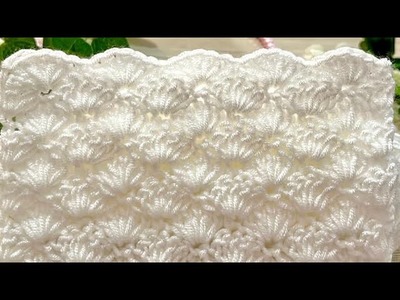 WOW!???????? Hermoso patrón de ganchillo. Cómo tejer a crochet para principiantes - Crochet stitch - Diy