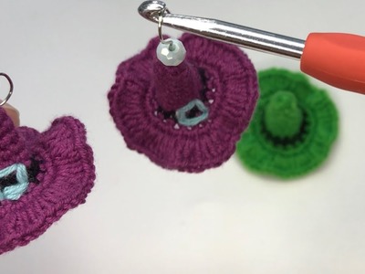 ¡Tan fácil y bonito que es!! ????hacerlos y venderlos para Halloween!! ????#crochet