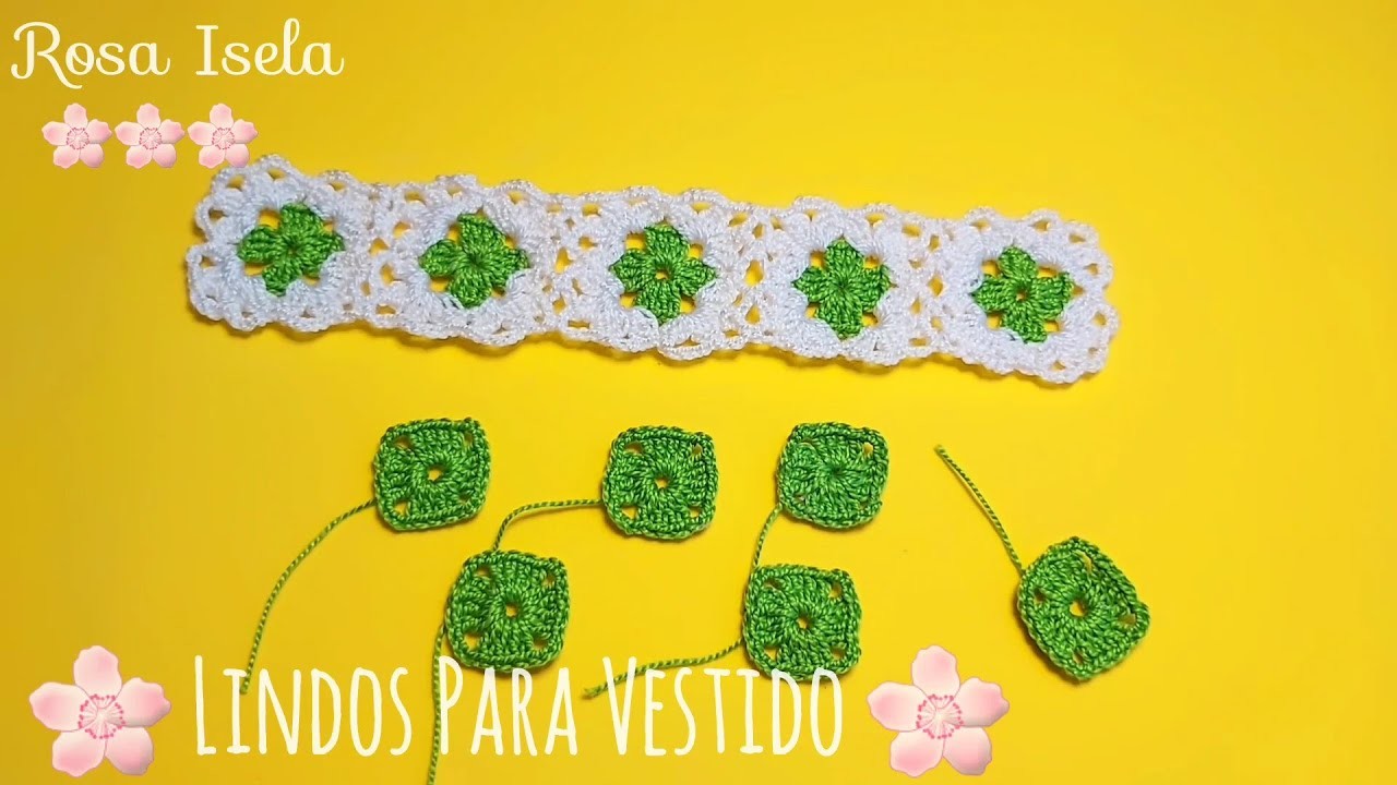 ????Para un Lindo vestido ????#rosaisela #crochet #tejidos