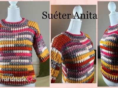 Cómo tejer fácil y rápido Suéter a crochet.