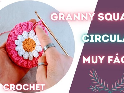 Cómo tejer Granny Square circular