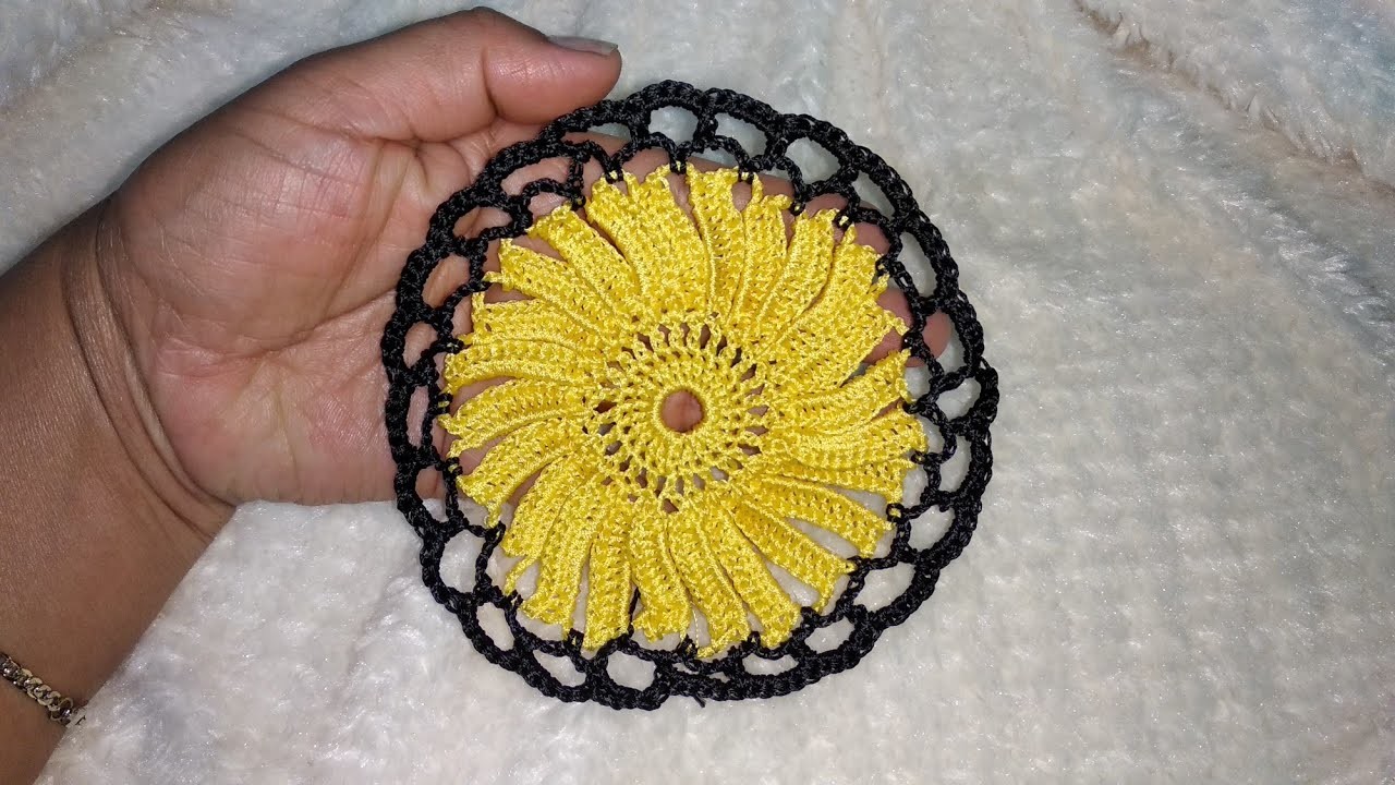 Nuevo diseño de flor a crochet ????????