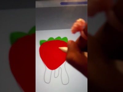 Yo siguiendo un tutorial de como dibujar una fresa???? facil pero no me sale realista jajajja. 