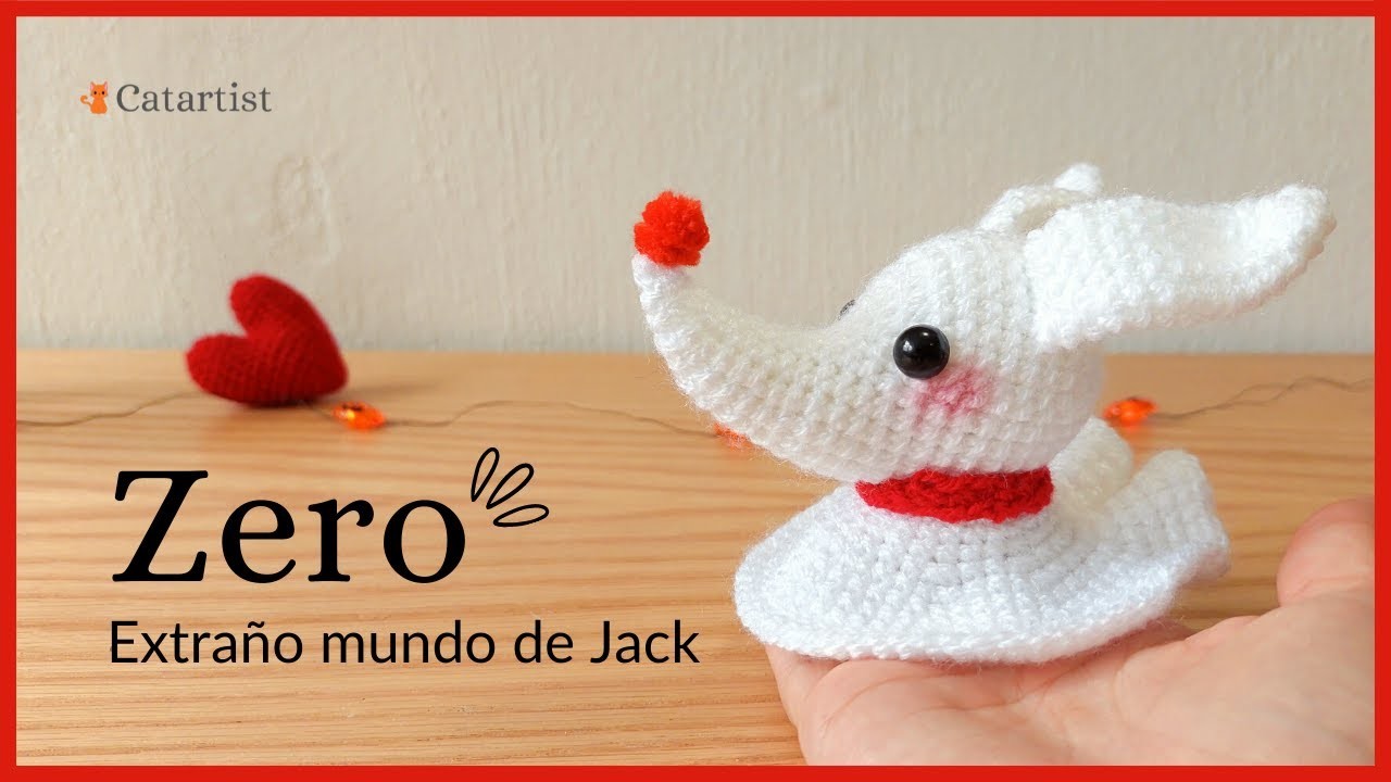 ???? ZERO Amigurumi ❤️ El extraño mundo de Jack - Crochet Tutorial - Fácil ✨