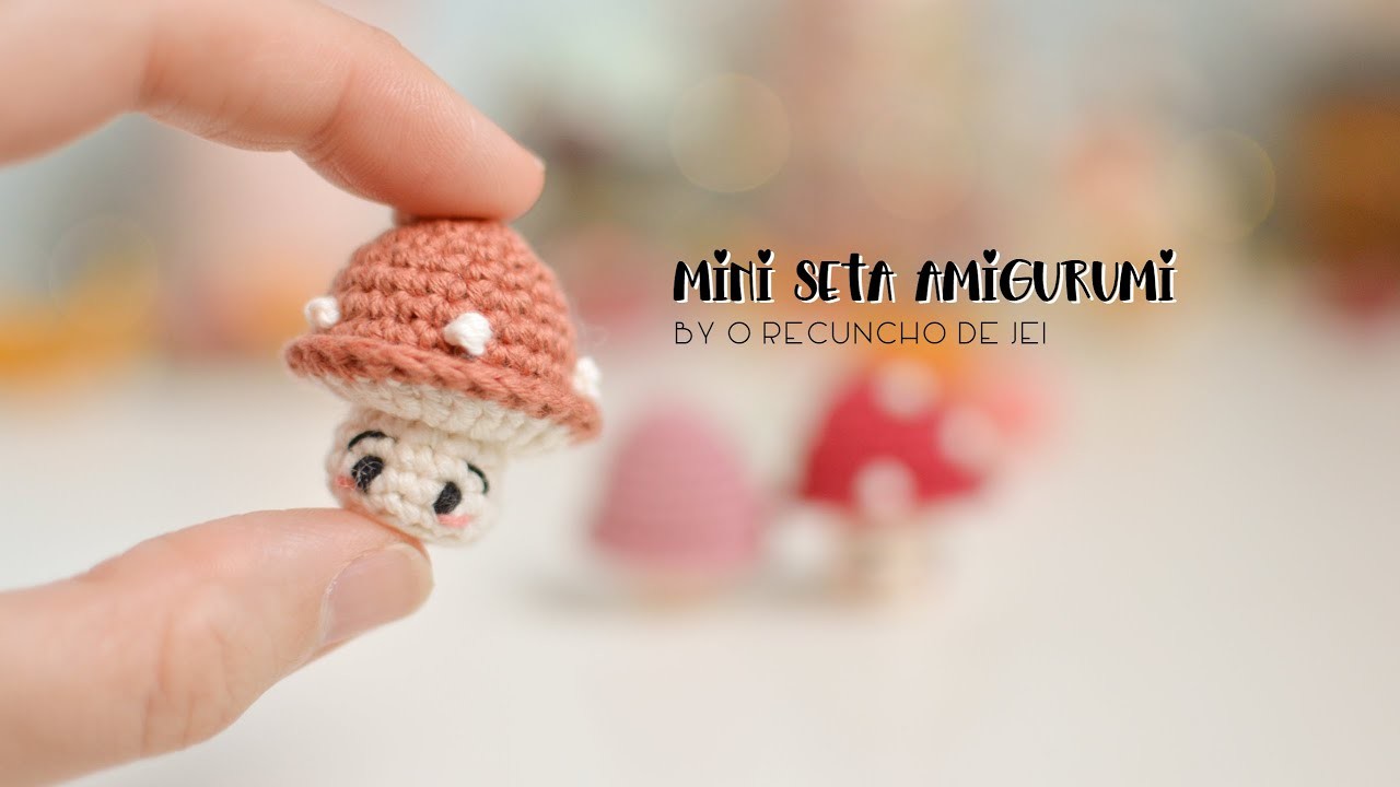 Mini seta amigurumi ????| patrones de otoño ???? | Patrón gratis de crochet - ganchillo