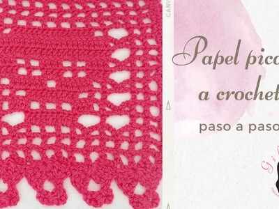 Papel Picado|PASO A PASO| Crochet fácil