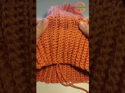 Cierre invisible para gorros tejidos a crochet #crochet #knitting #shorts