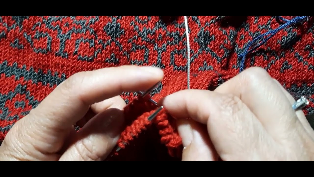 Cierre tubular en tejido circular Parte II