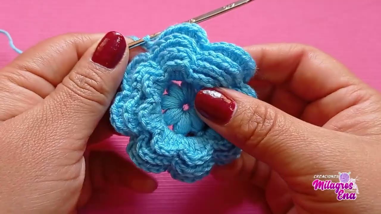 Como tejer el Cuadro calado o Cuadrado N° 30 a crochet para colchas y cojines en punto hojas