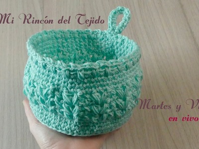 ¡Fácil y Rápido! Crochet principiantes. EN VIVO - Mi Rincón del Tejido