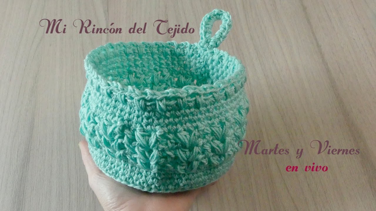 ¡Fácil y Rápido! Crochet principiantes. EN VIVO - Mi Rincón del Tejido