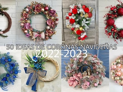 50 IDEAS  DE CORONAS NAVIDEÑA HERMOSA Y ELEGANTE 2020|50 IDEAS DE CORONAS NAVIDEÑAS ORIGINALES ????