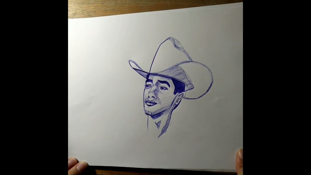 Como Dibujar a Ariel Camacho paso a paso.