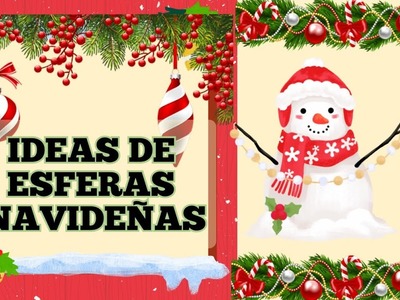 IDEAS, ESFERAS DE NAVIDAD CON HOJAS DE COLORES, MANUALIDADES????