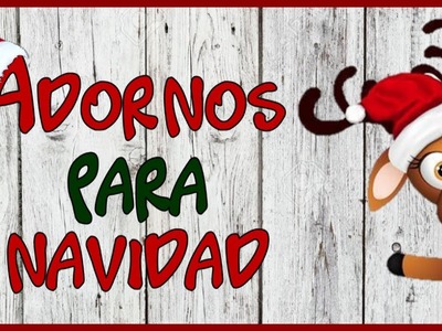 LINDOS ADORNOS PARA NAVIDAD 2022 - Como hacer reno con cartón - Christmas crafts with cardboard