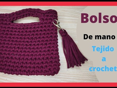 ✅BOLSO tejido a crochet [FÁCIL y RÁPIDO]