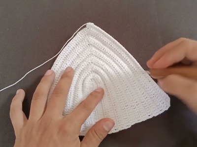 Cómo tejer un crop top a crochet. top unitalla. gana dinero tejiendo está super idea a crochet 1