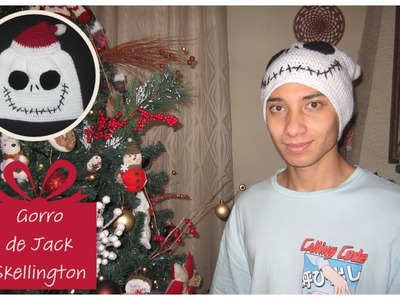 Empieza la Navidad con este lindo GORRO de Jack Skellington. Tutorial - Crochet