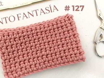 Punto fantasía a crochet # 127 crochet paso a paso