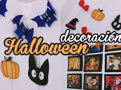 DIY Halloween | versión otaku | manualidades para decorar