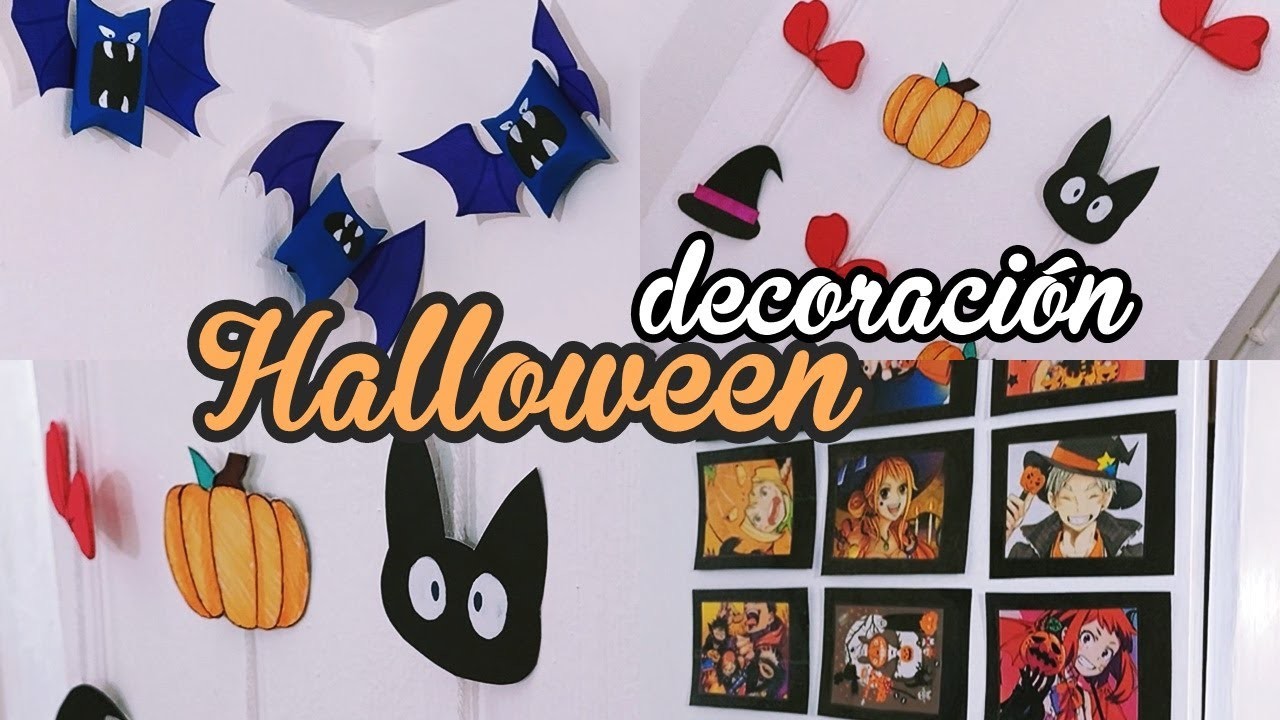 DIY Halloween | versión otaku | manualidades para decorar