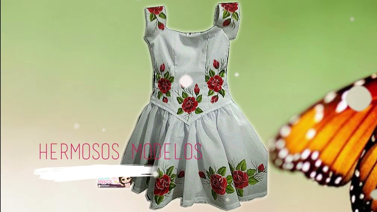 ✅ HERMOSOS VESTIDO PARA NIÑAS @CosturaYanisol