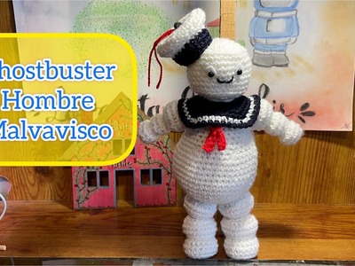 #Hombre Malvavisco#Ghostbuster#Amigurumis#Paso a paso#Tutorial#crochet#ganchillo#Subtítulos