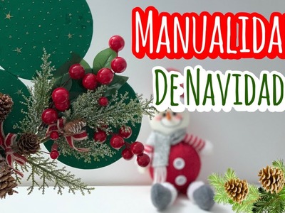 Lindas Manualidades Navideñas 2022. Navidad con Reciclaje. DIY Christmas Decor. Artesanato