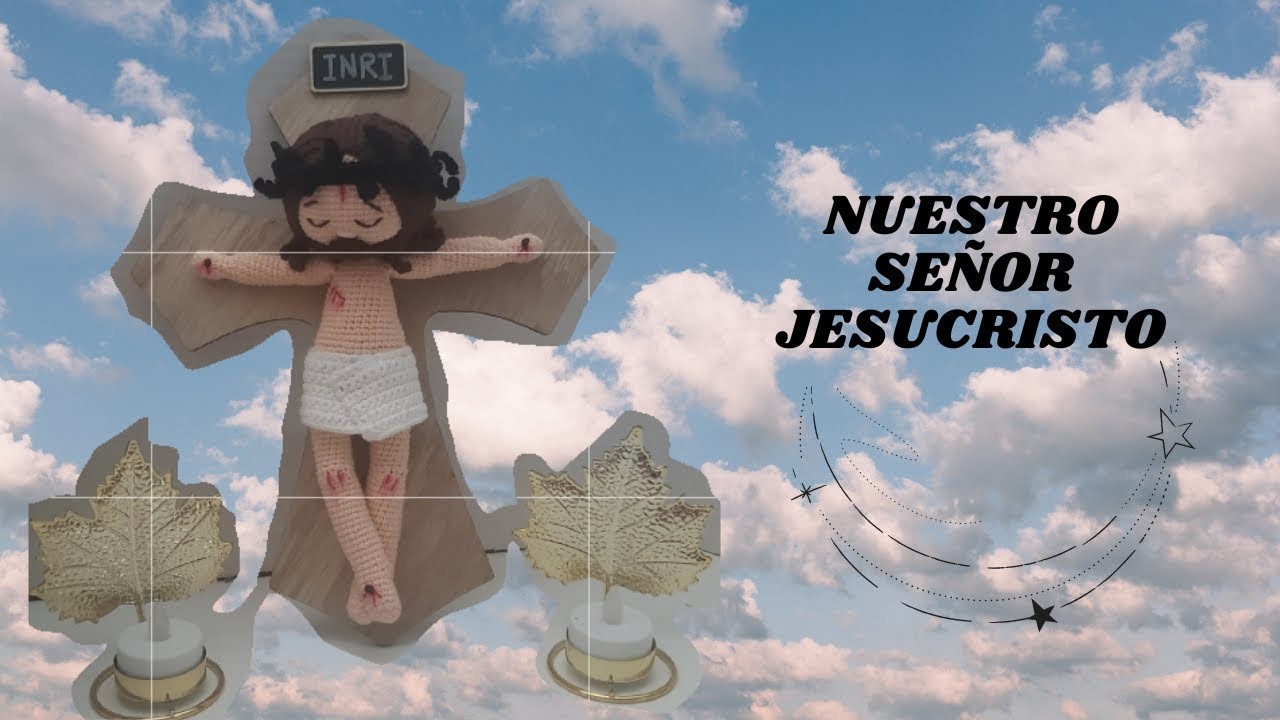 ✝️ Nuestro Señor Jesucristo ✡.amigurumi.última parte.crochet #amigurumiusa #crochetusa #jesuschrist