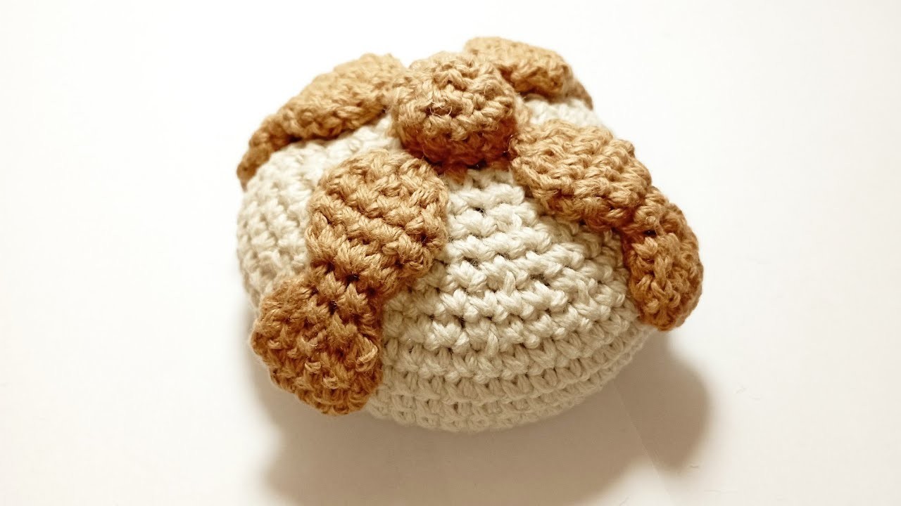 Pan de muerto tejido a crochet | Amigurumi | Dia de muertos | Altar de muertos