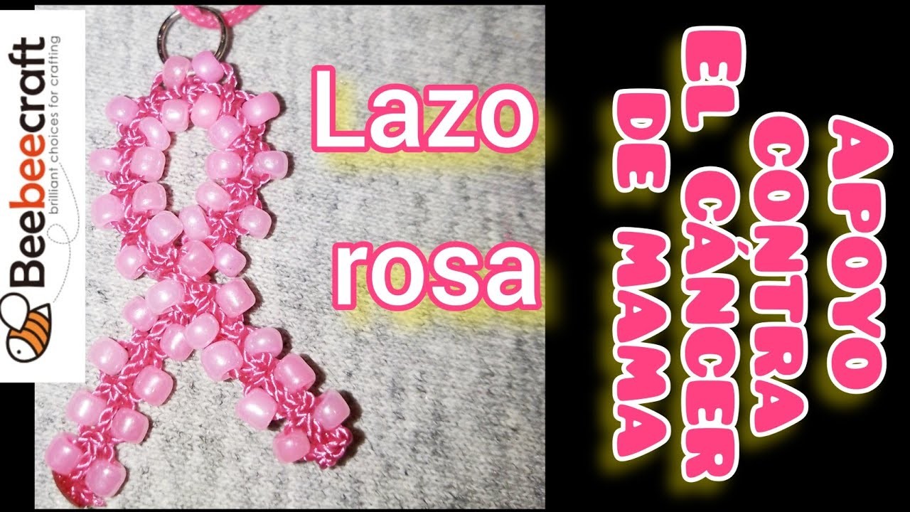 LAZO ROSA. LAZO DE APOYO AL CÁNCER CON MAMA