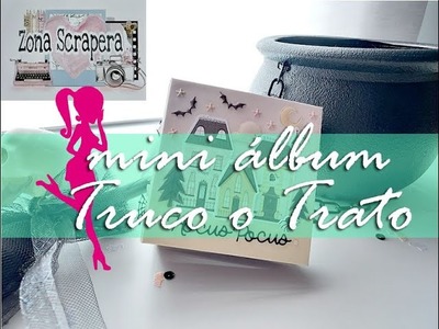 Mini álbum Truco o trato de Mintopia - ZONA SCRAPERA