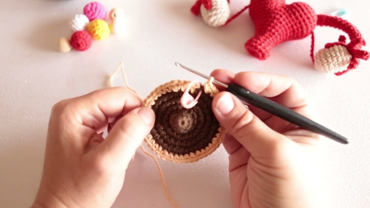 Teta amigurumi a crochet, tutorial paso a paso. MUY FÁCIL