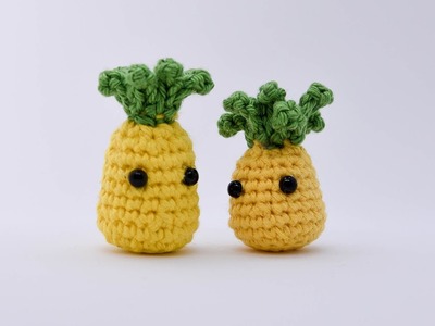 Amigurumi | como hacer una piña en crochet | Bibi Crochet