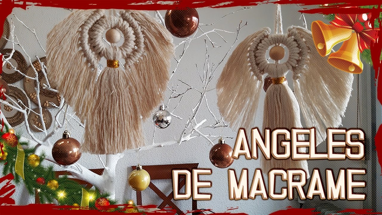 Ángeles de Macramé