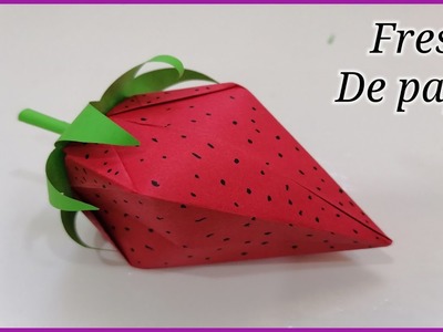 Fresa de papel - Como hacer una fresa de papel - Origami